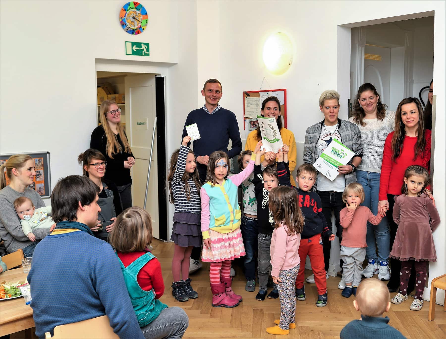 element-i  Forscherfest im Kinderhaus Kinderländle in Stuttgart