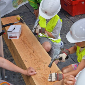 Kleine Handwerker beim Vaihinger Stadtfest 2024